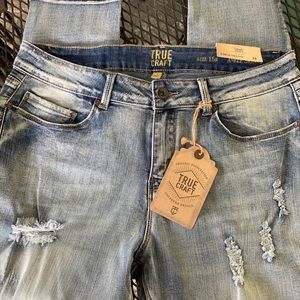 True Craft Jeans, NWT, Ankle Skinny, Size 15R